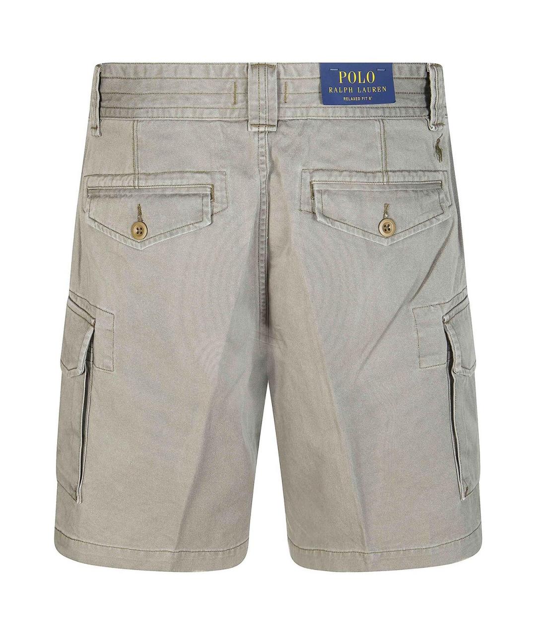 POLO RALPH LAUREN Зеленые хлопковые шорты, фото 2