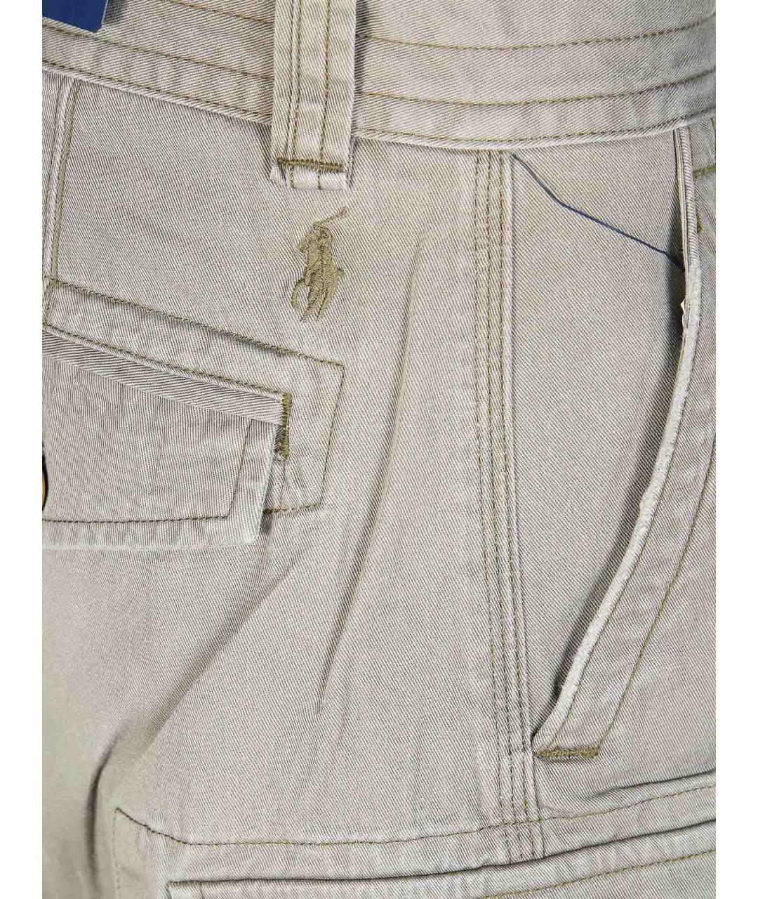 POLO RALPH LAUREN Зеленые хлопковые шорты, фото 3