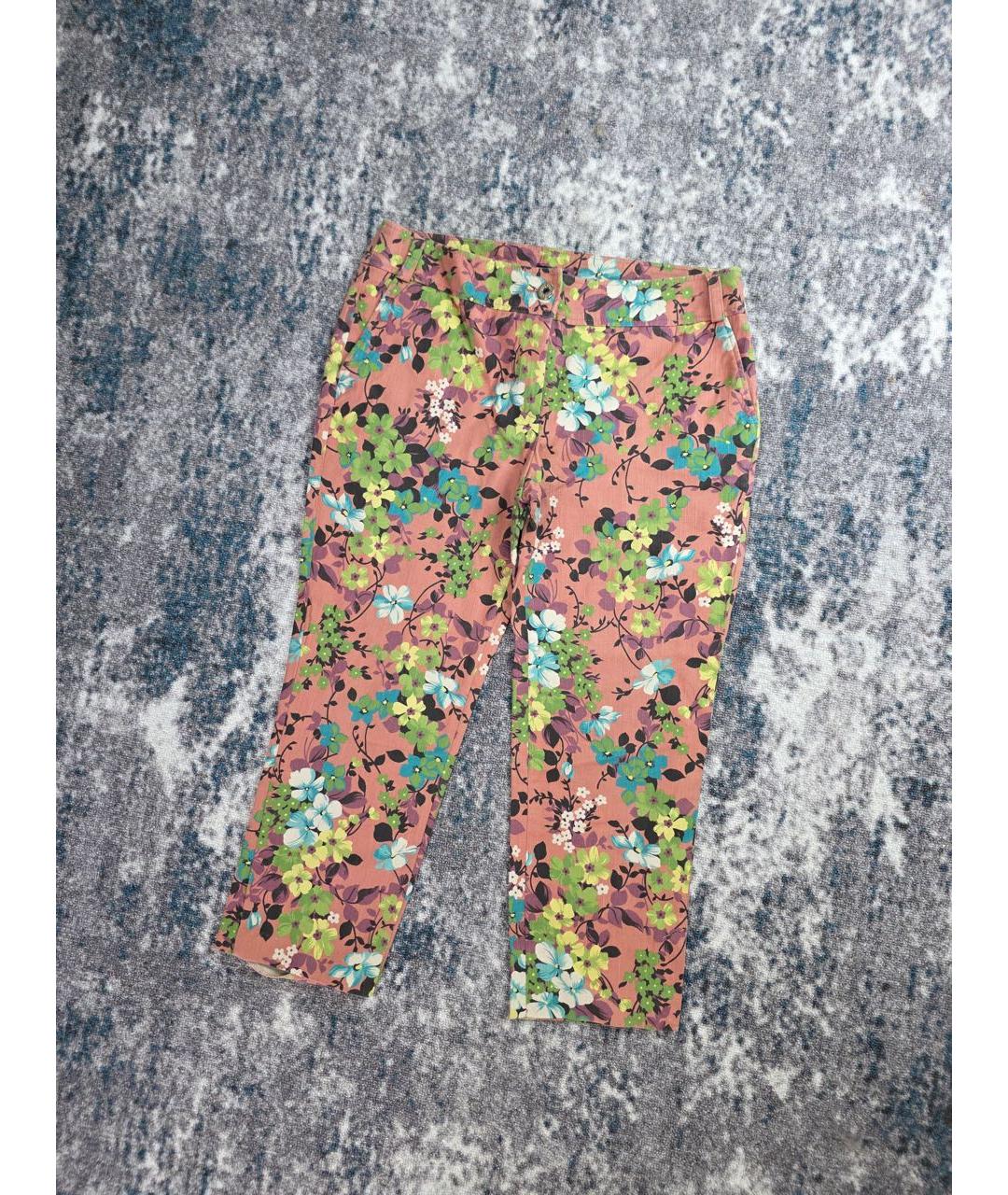 DOLCE&GABBANA Мульти хлопковые капри, фото 8