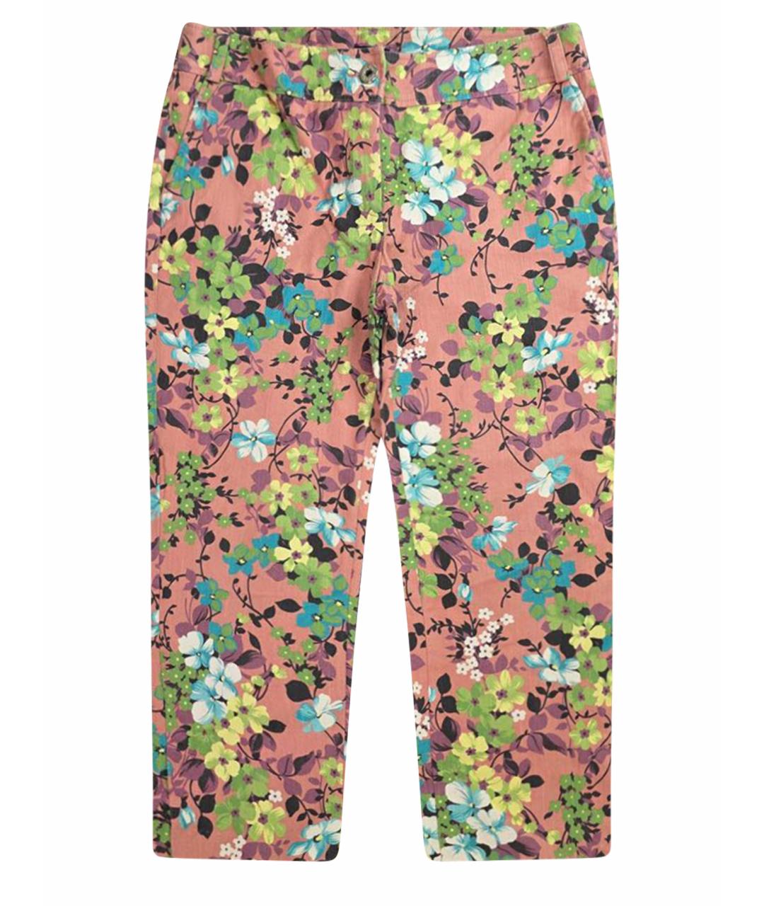 DOLCE&GABBANA Мульти хлопковые капри, фото 1
