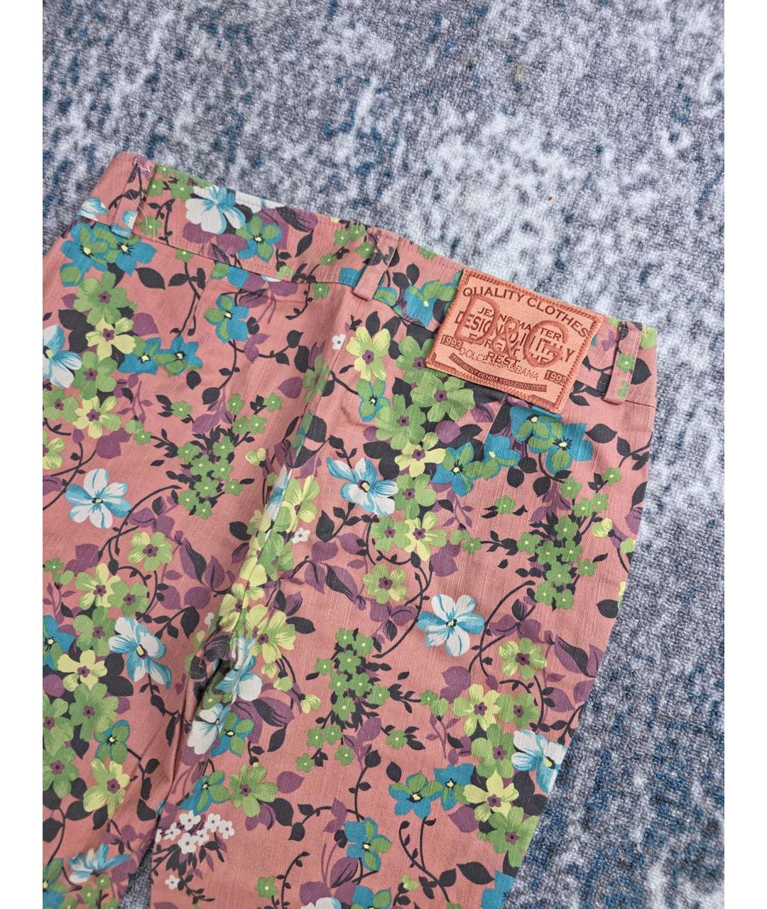 DOLCE&GABBANA Мульти хлопковые капри, фото 3