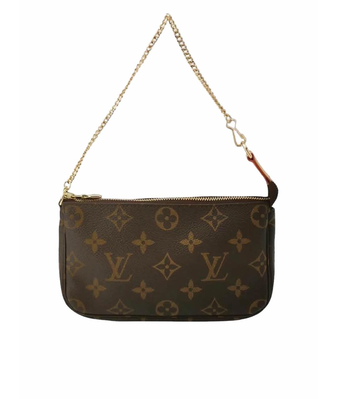 LOUIS VUITTON Кожаная сумка с короткими ручками, фото 1