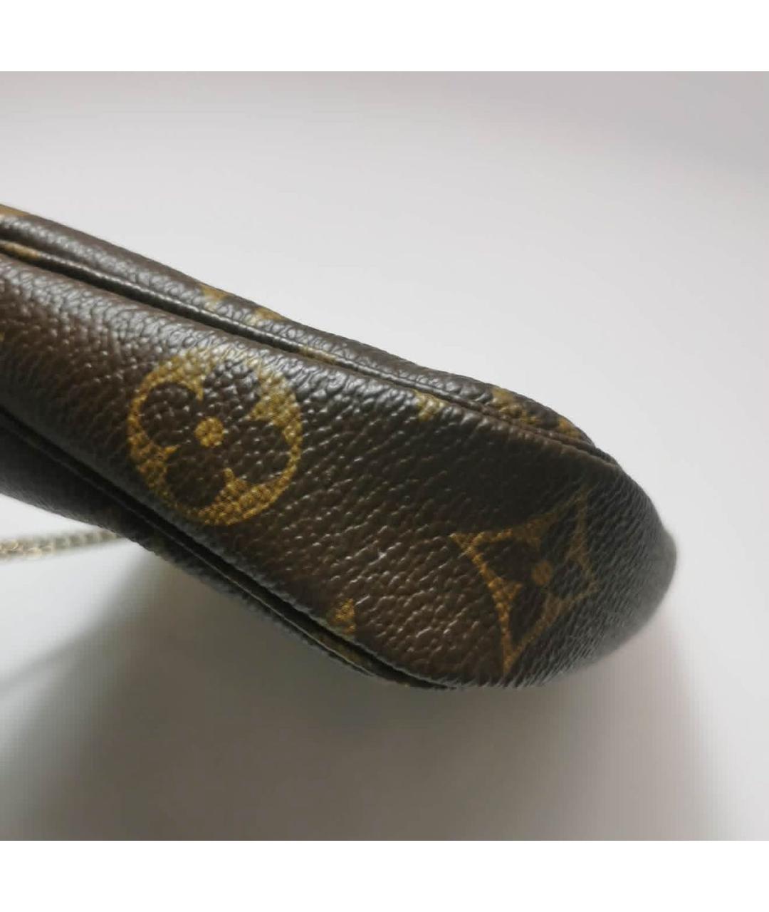 LOUIS VUITTON Кожаная сумка с короткими ручками, фото 8