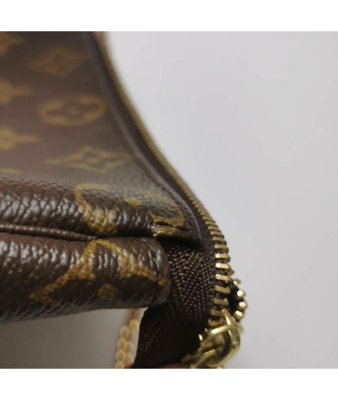 LOUIS VUITTON Кожаная сумка с короткими ручками, фото 6