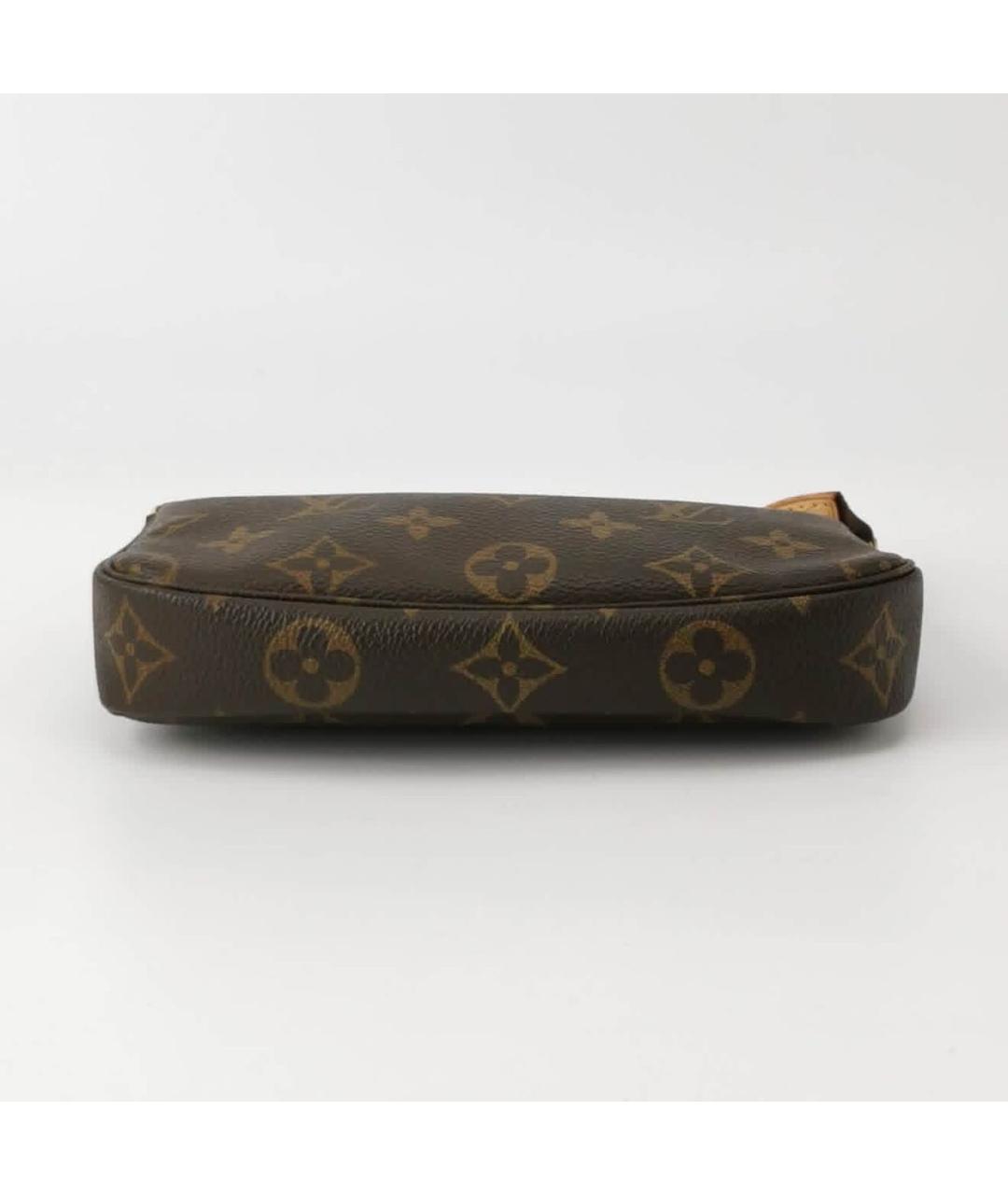 LOUIS VUITTON Кожаная сумка с короткими ручками, фото 4