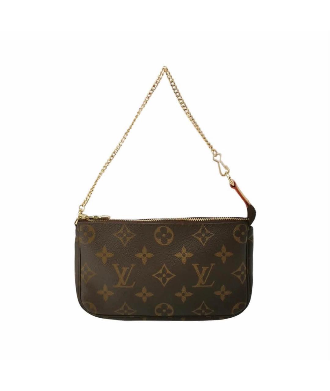 LOUIS VUITTON Кожаная сумка с короткими ручками, фото 9