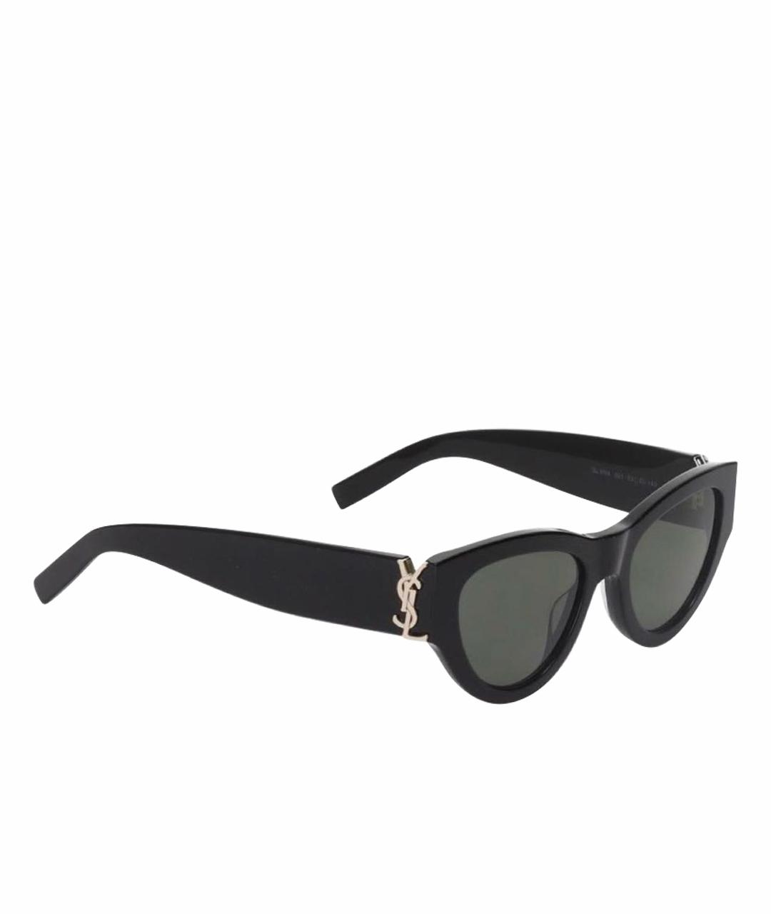SAINT LAURENT Черные солнцезащитные очки, фото 1