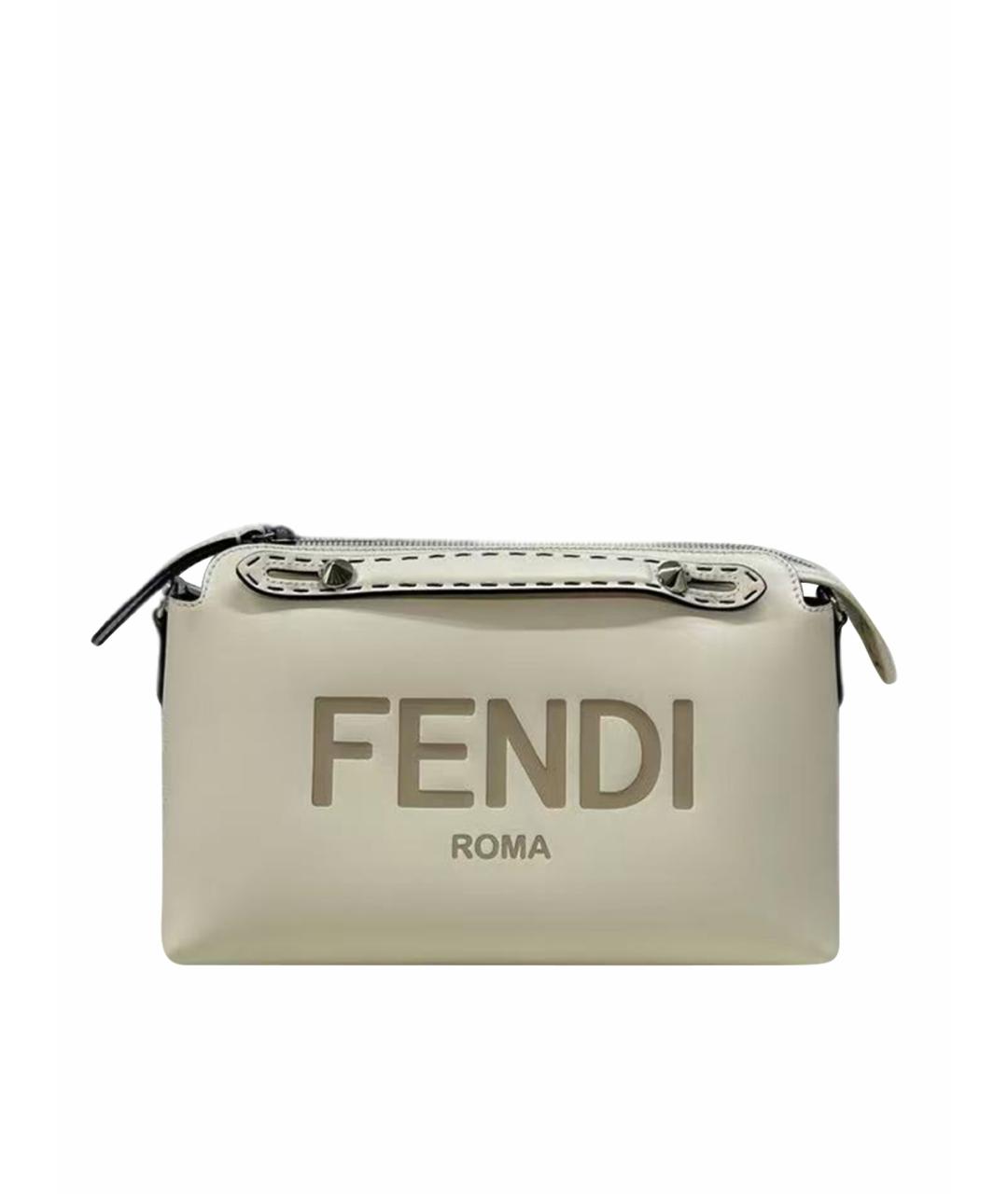 FENDI Белая сумка через плечо, фото 1