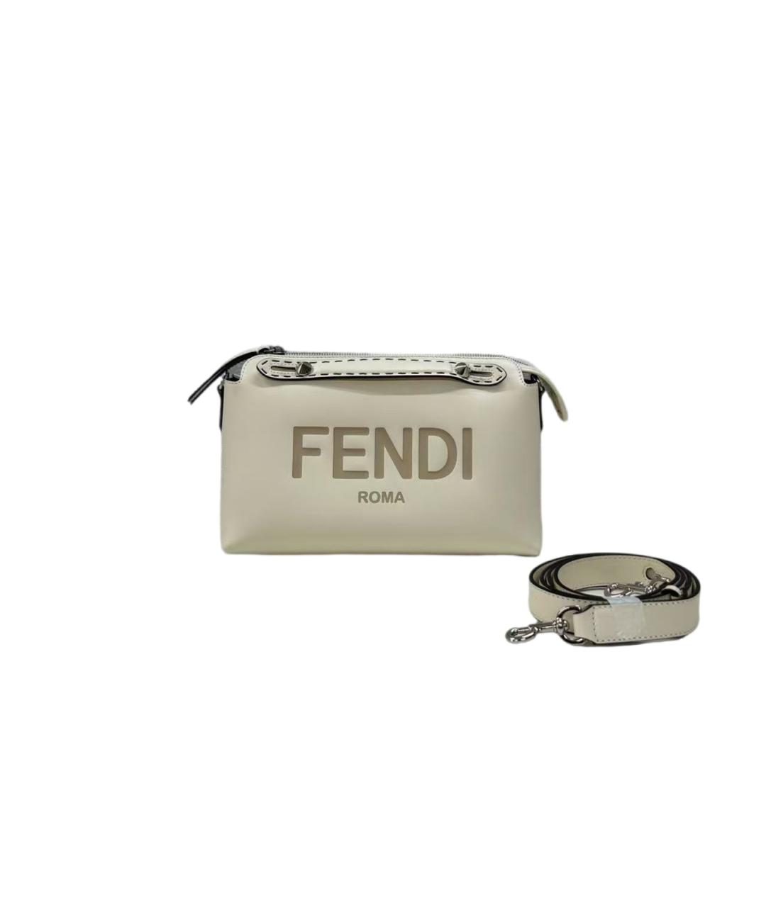FENDI Белая сумка через плечо, фото 8