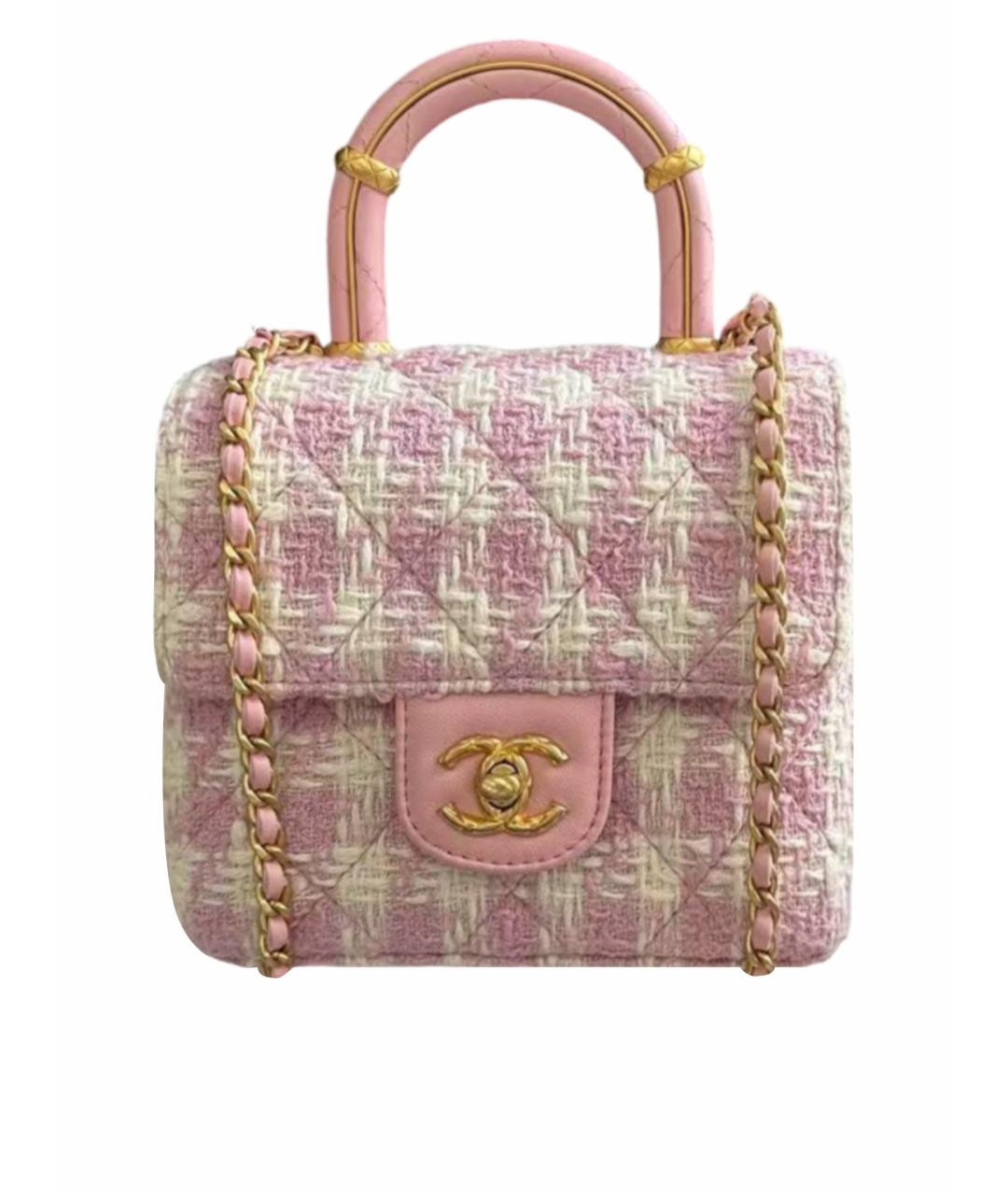 CHANEL Розовая сумка через плечо, фото 1