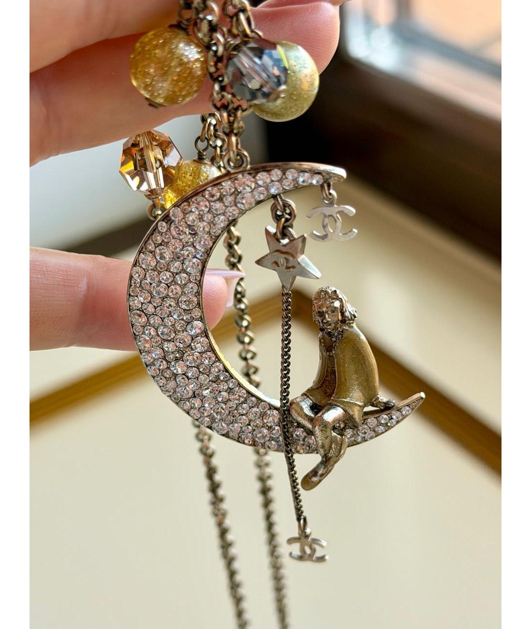 CHANEL Золотое колье, фото 4