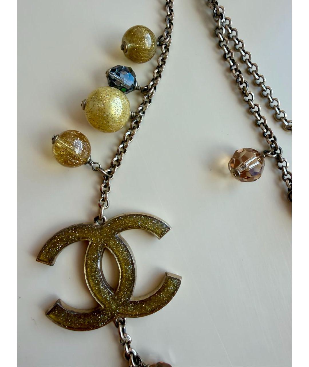 CHANEL Золотое колье, фото 8