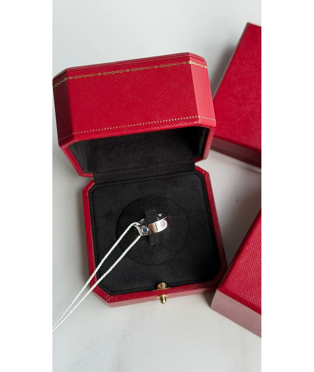 CARTIER Серебряное кольцо из белого золота, фото 5