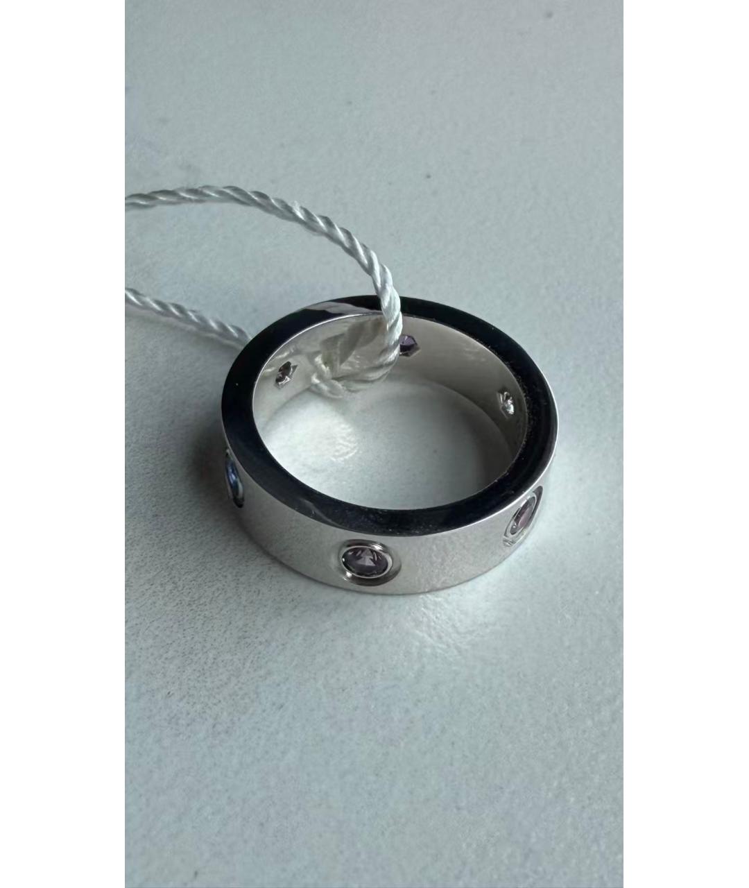 CARTIER Серебряное кольцо из белого золота, фото 3