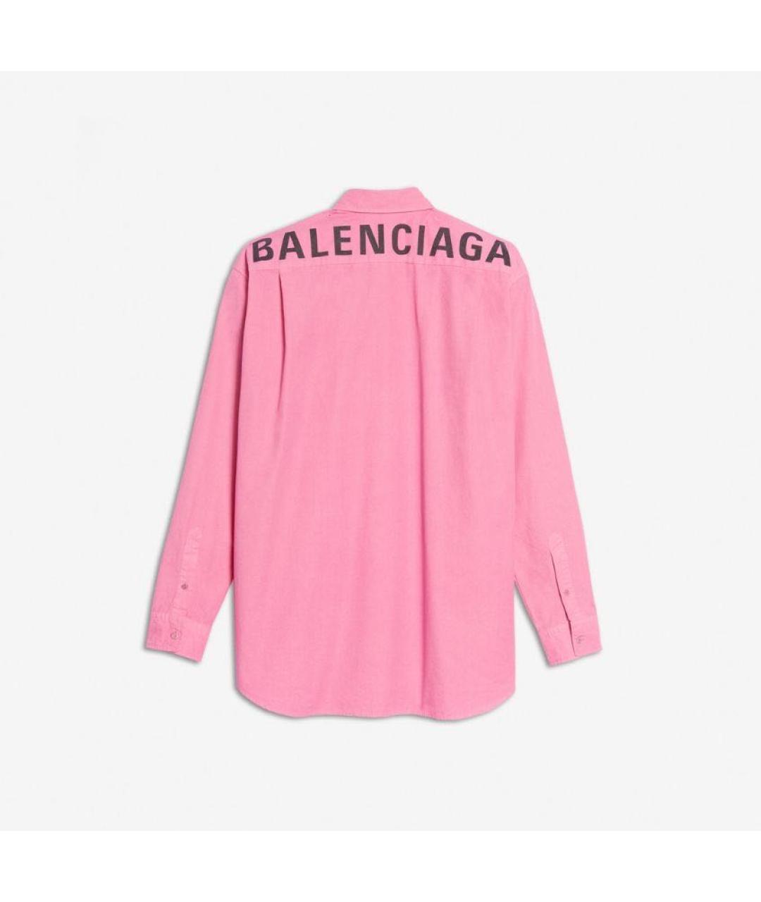 BALENCIAGA Розовая деним куртка, фото 2