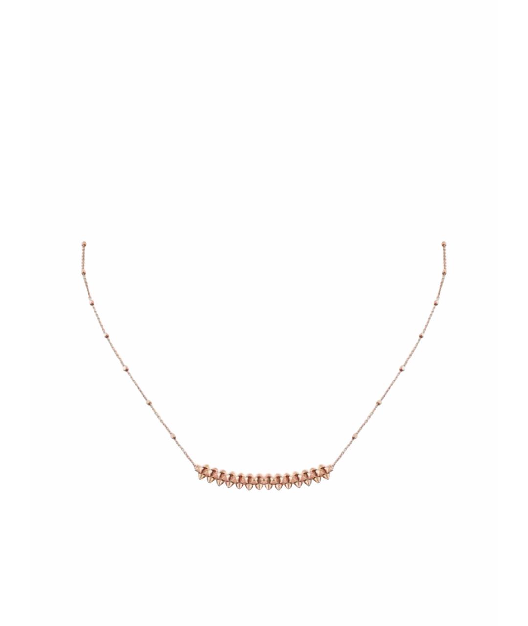 CARTIER Золотое колье из розового золота, фото 1