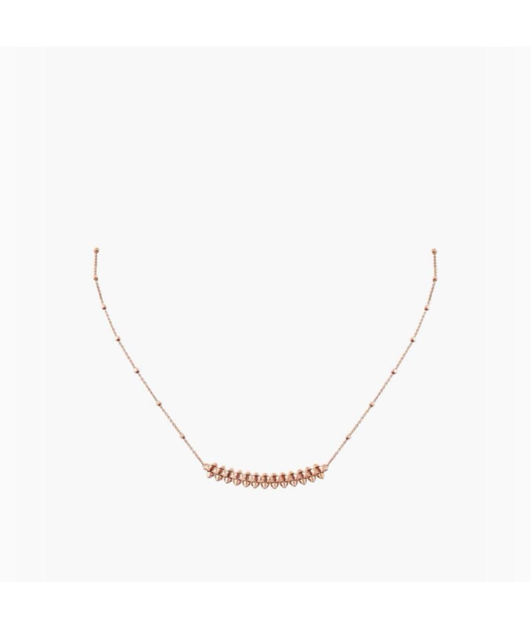 CARTIER Золотое колье из розового золота, фото 4