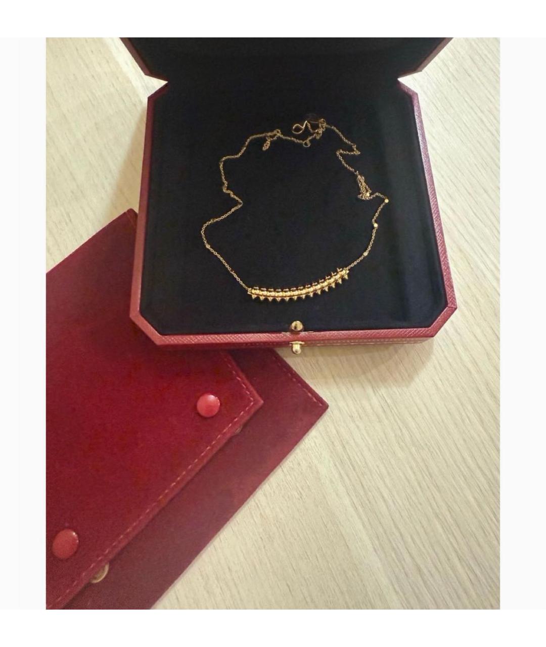 CARTIER Золотое колье из розового золота, фото 2