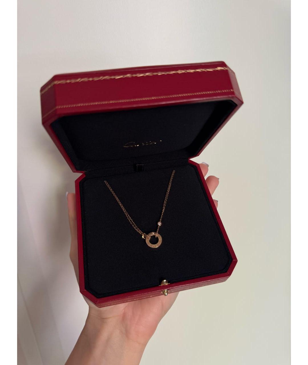 CARTIER Золотое колье из розового золота, фото 4