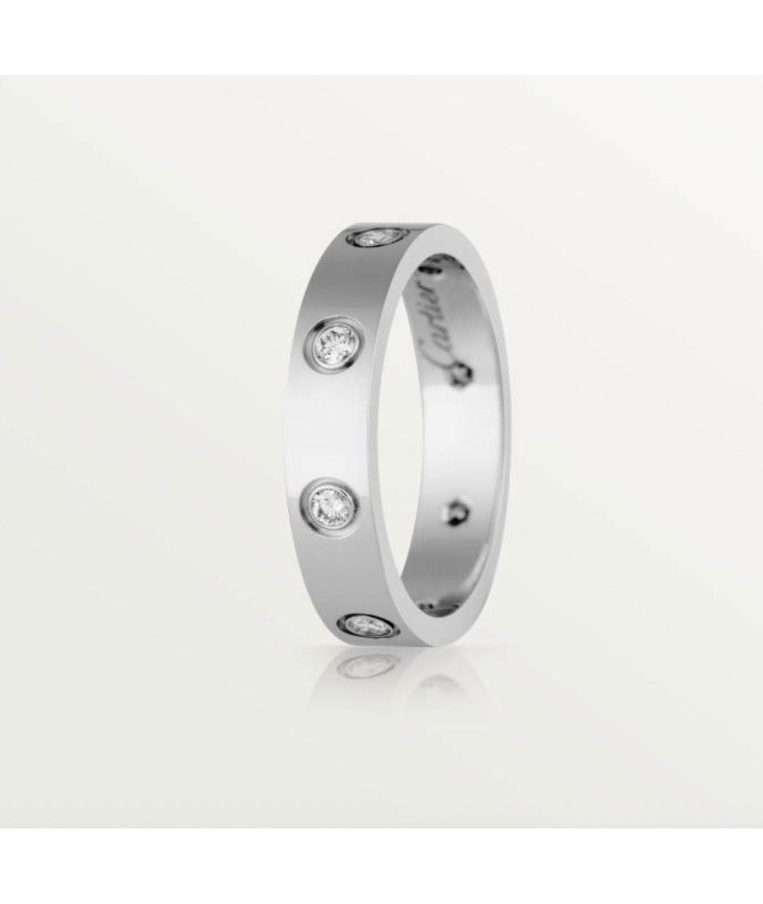CARTIER Серебряное кольцо из белого золота, фото 3