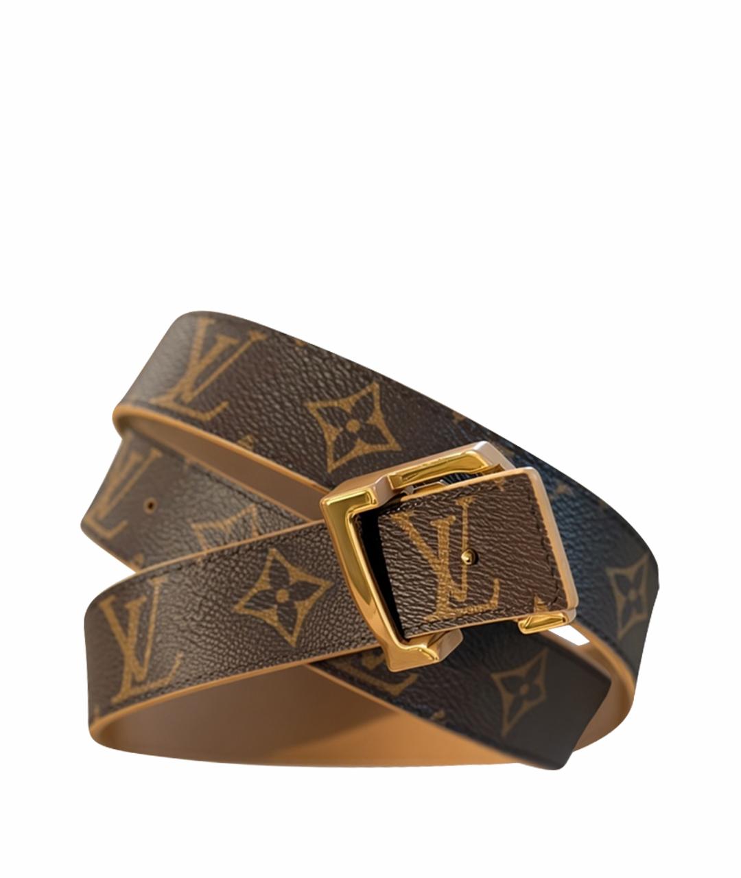 LOUIS VUITTON Коричневый ремень, фото 1