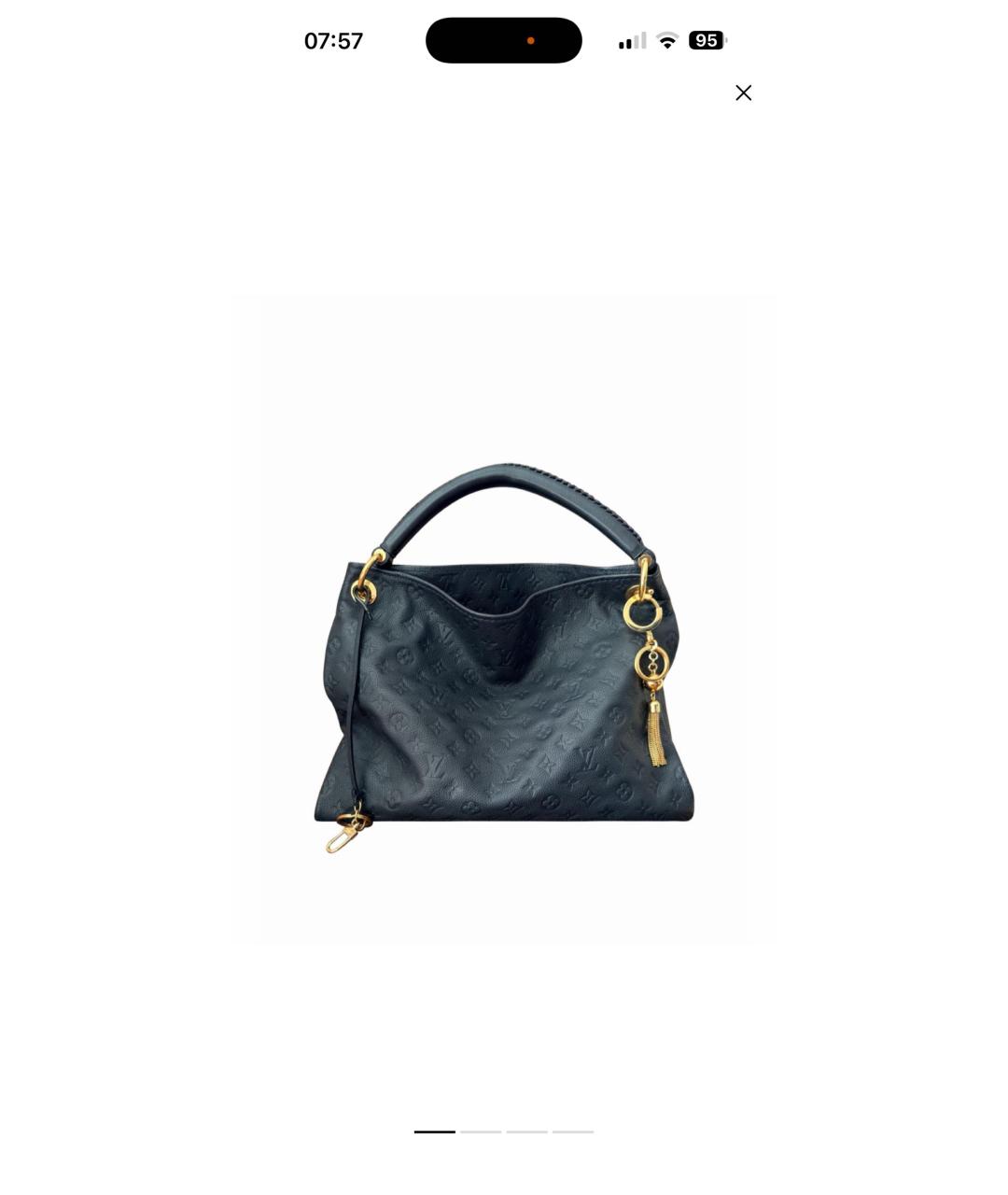 LOUIS VUITTON Золотой брелок, фото 5