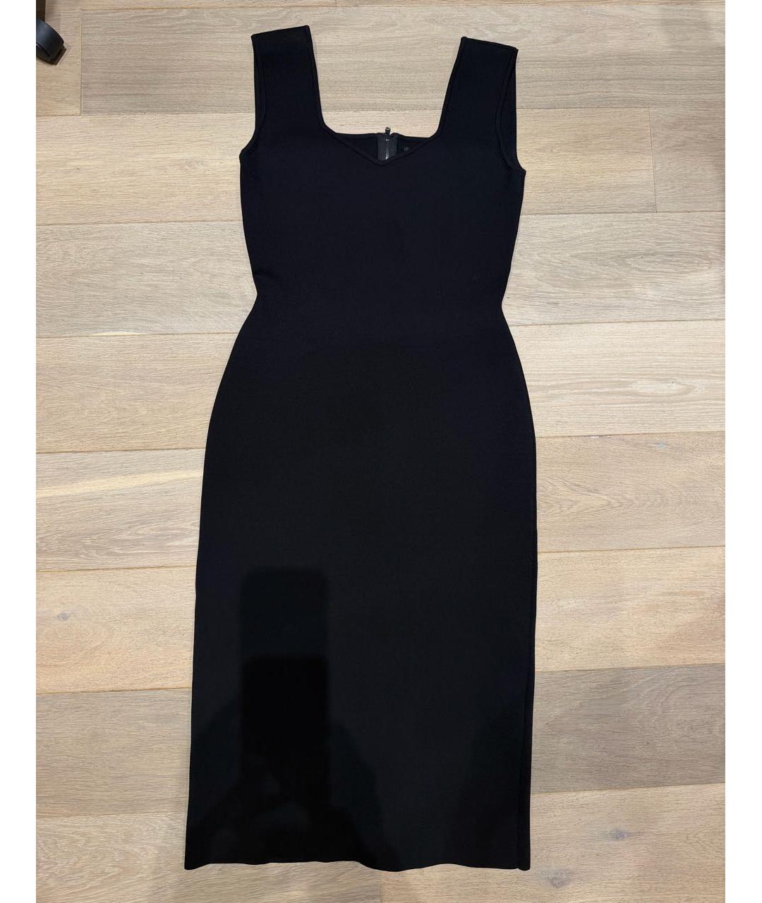DOLCE&GABBANA Черное коктейльное платье, фото 4