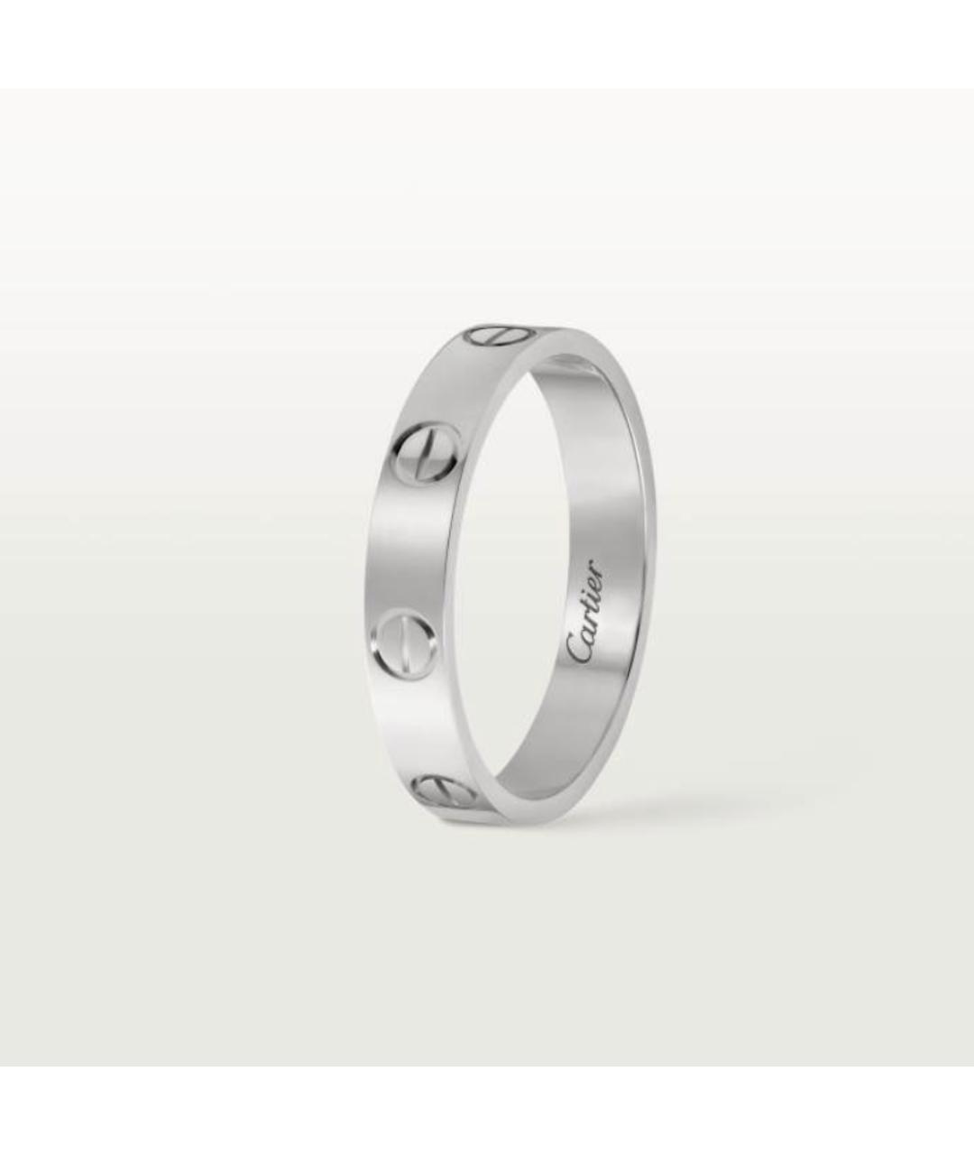CARTIER Серебряное кольцо из белого золота, фото 3