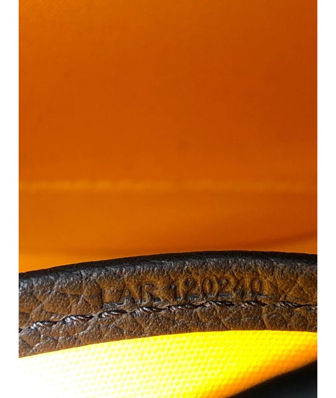 GOYARD Коричневая сумка на плечо из канвы, фото 7