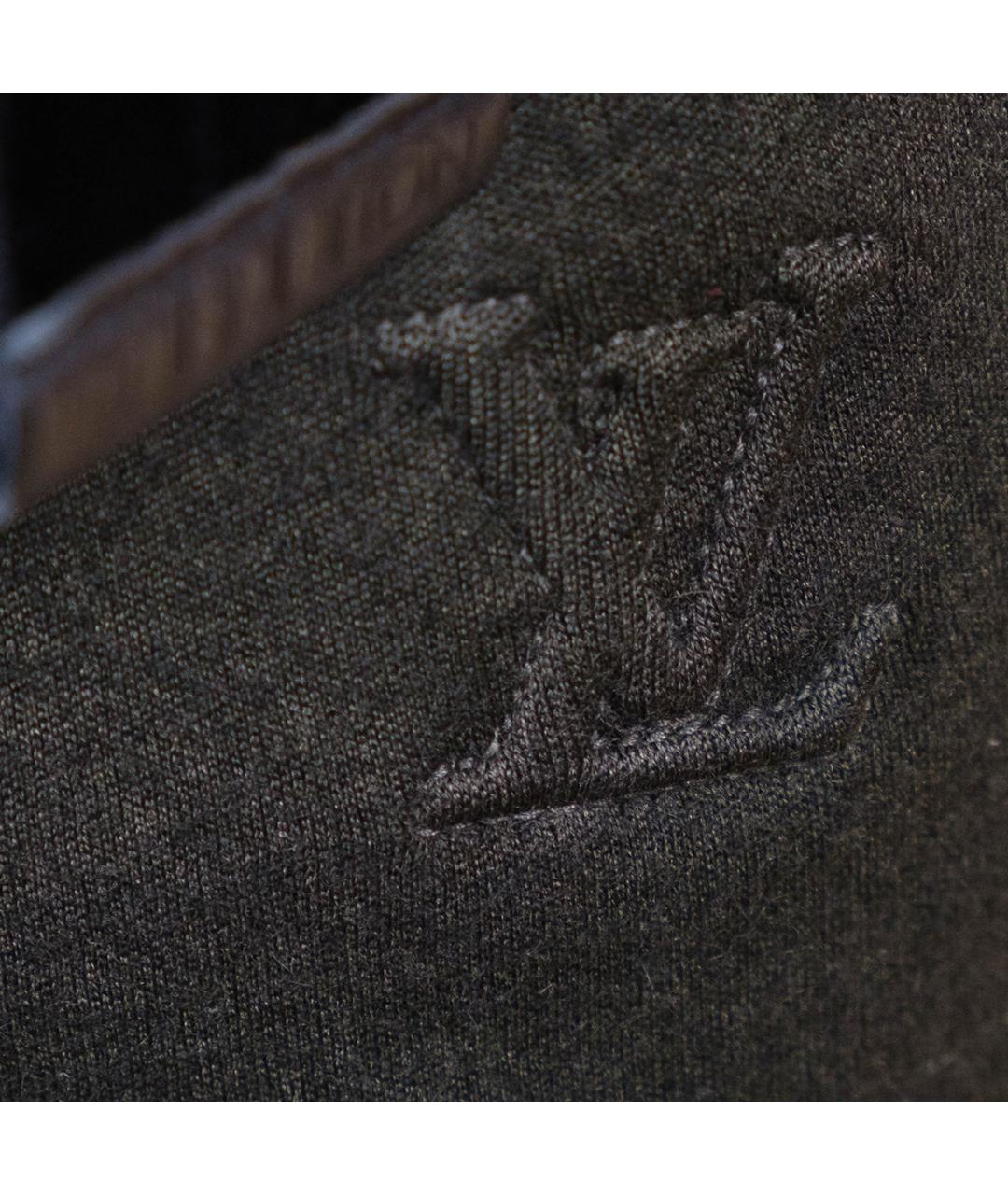 LOUIS VUITTON Хаки повседневное платье, фото 7