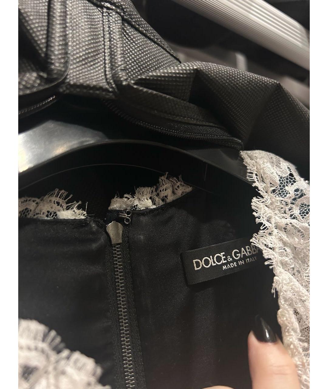DOLCE&GABBANA Мульти вискозное вечернее платье, фото 3