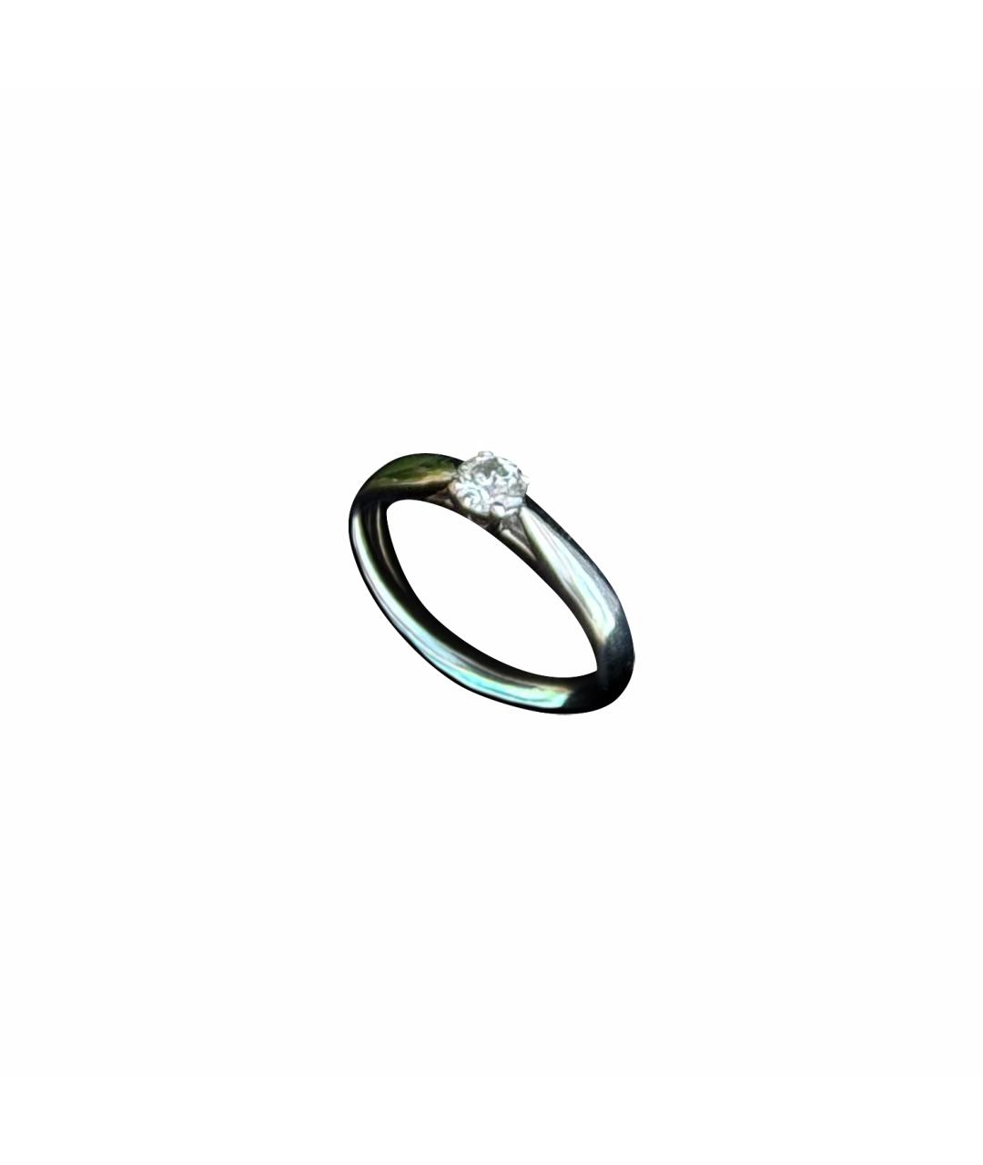 TIFFANY&CO Белое платиновое кольцо, фото 1