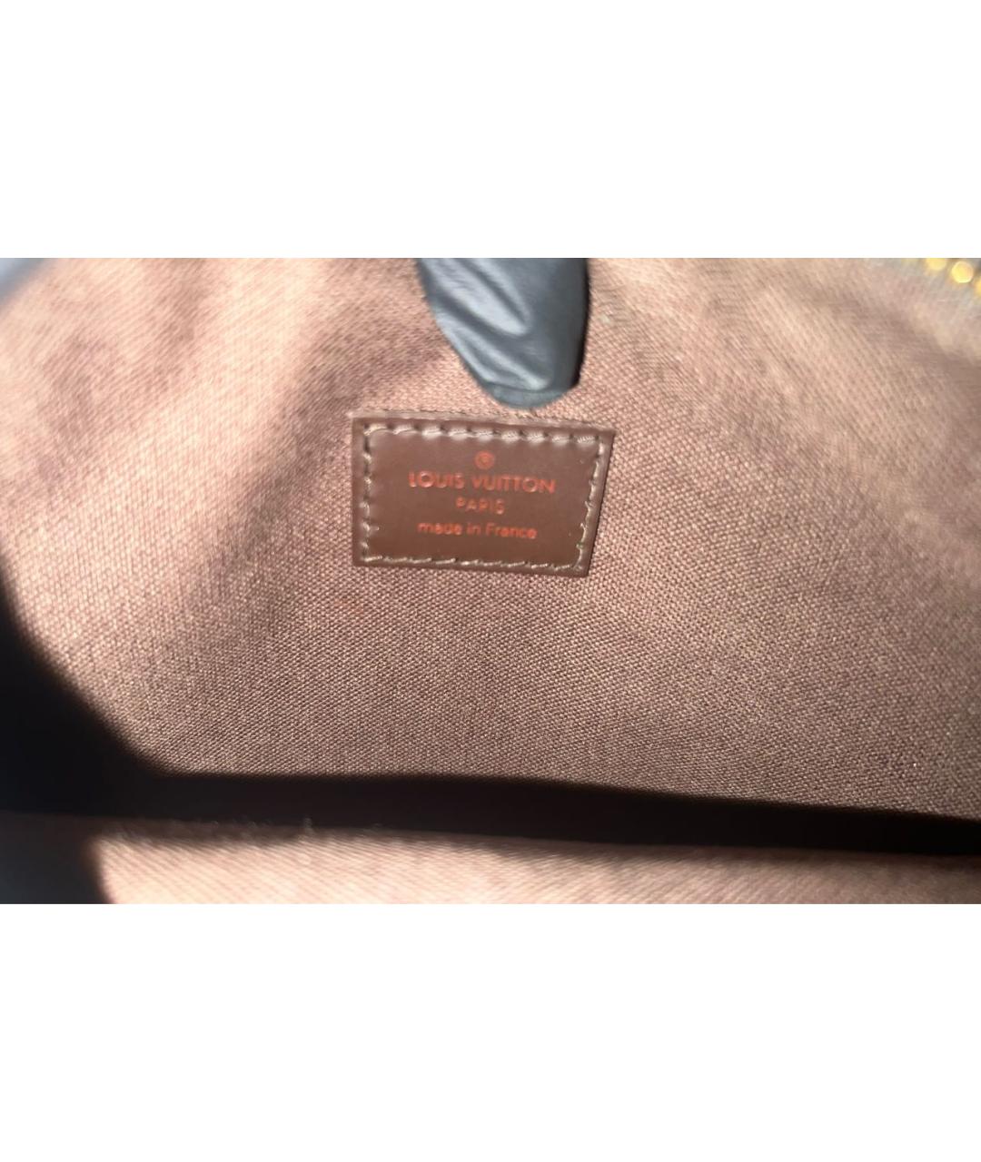 LOUIS VUITTON Коричневая барсетка, фото 5