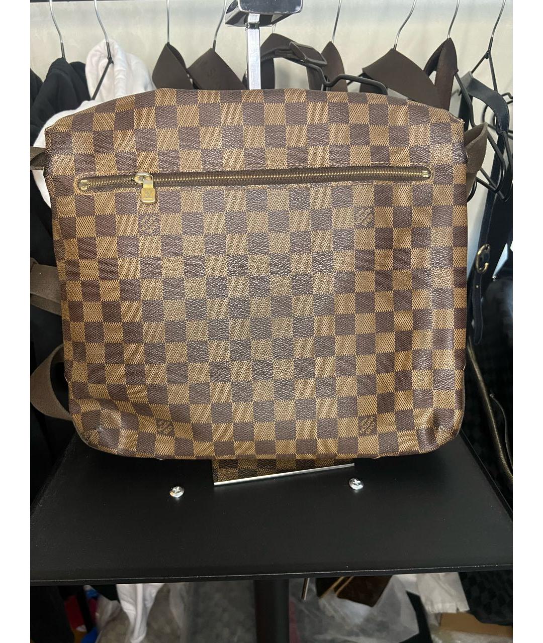 LOUIS VUITTON Коричневая барсетка, фото 2