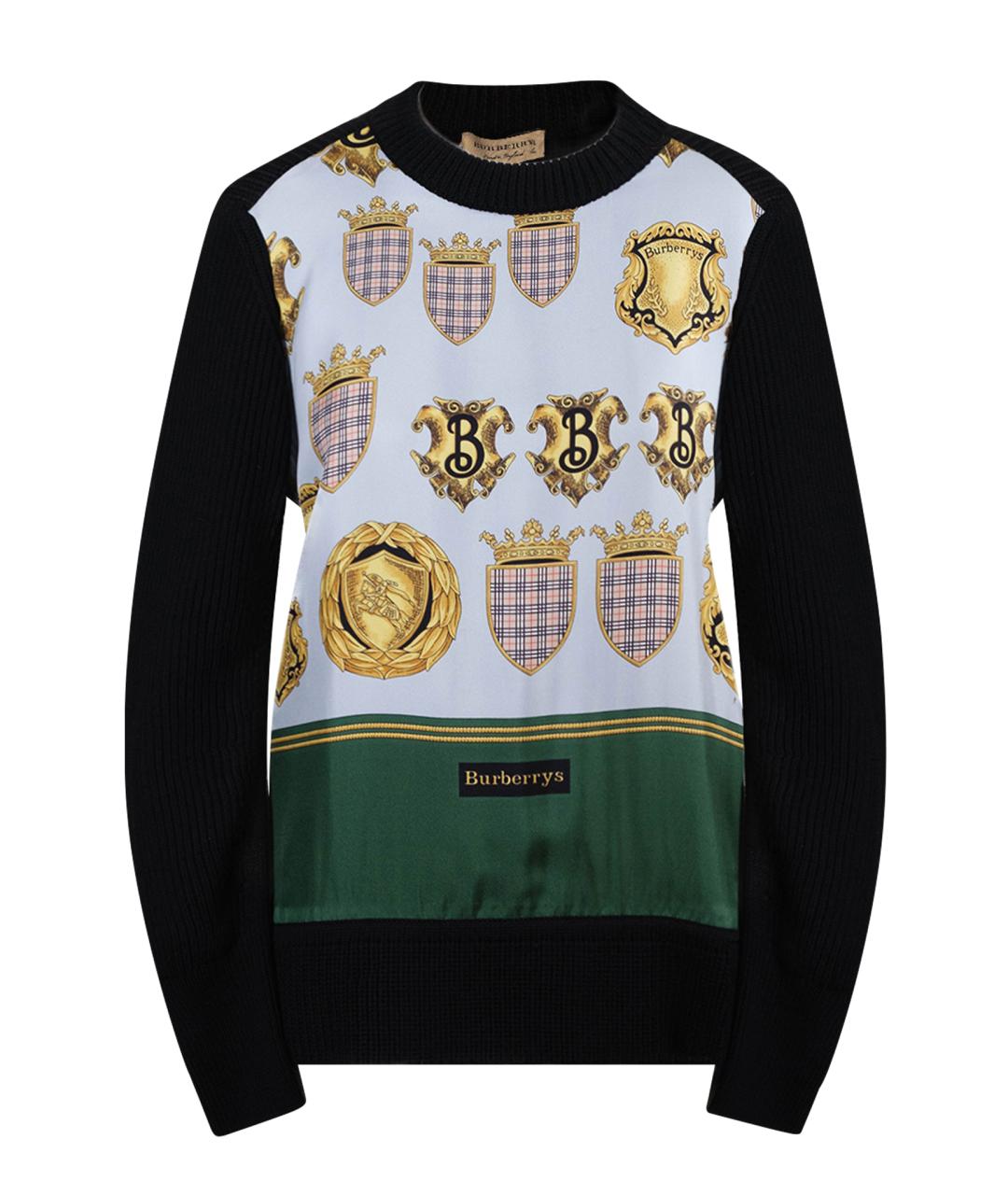 BURBERRY Мульти шерстяной джемпер / свитер, фото 1
