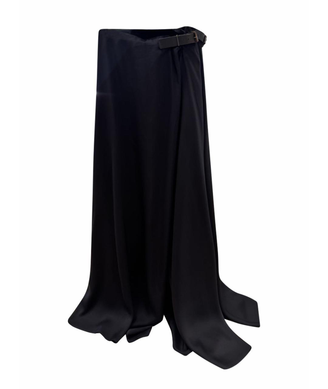 LANVIN Черная юбка макси, фото 1