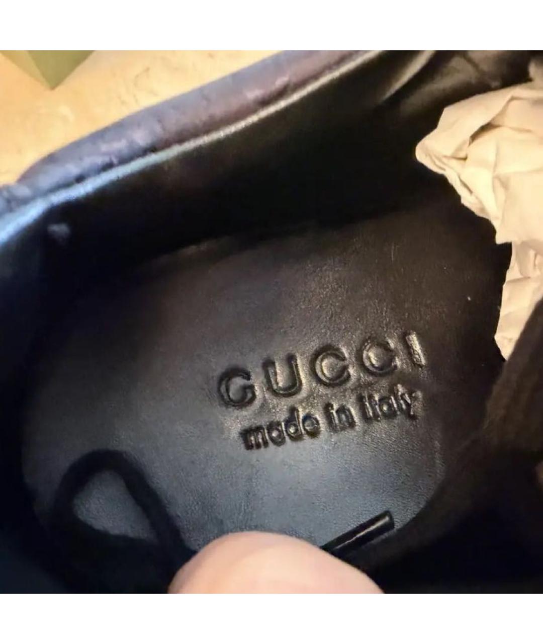 GUCCI Синие кроссовки, фото 5