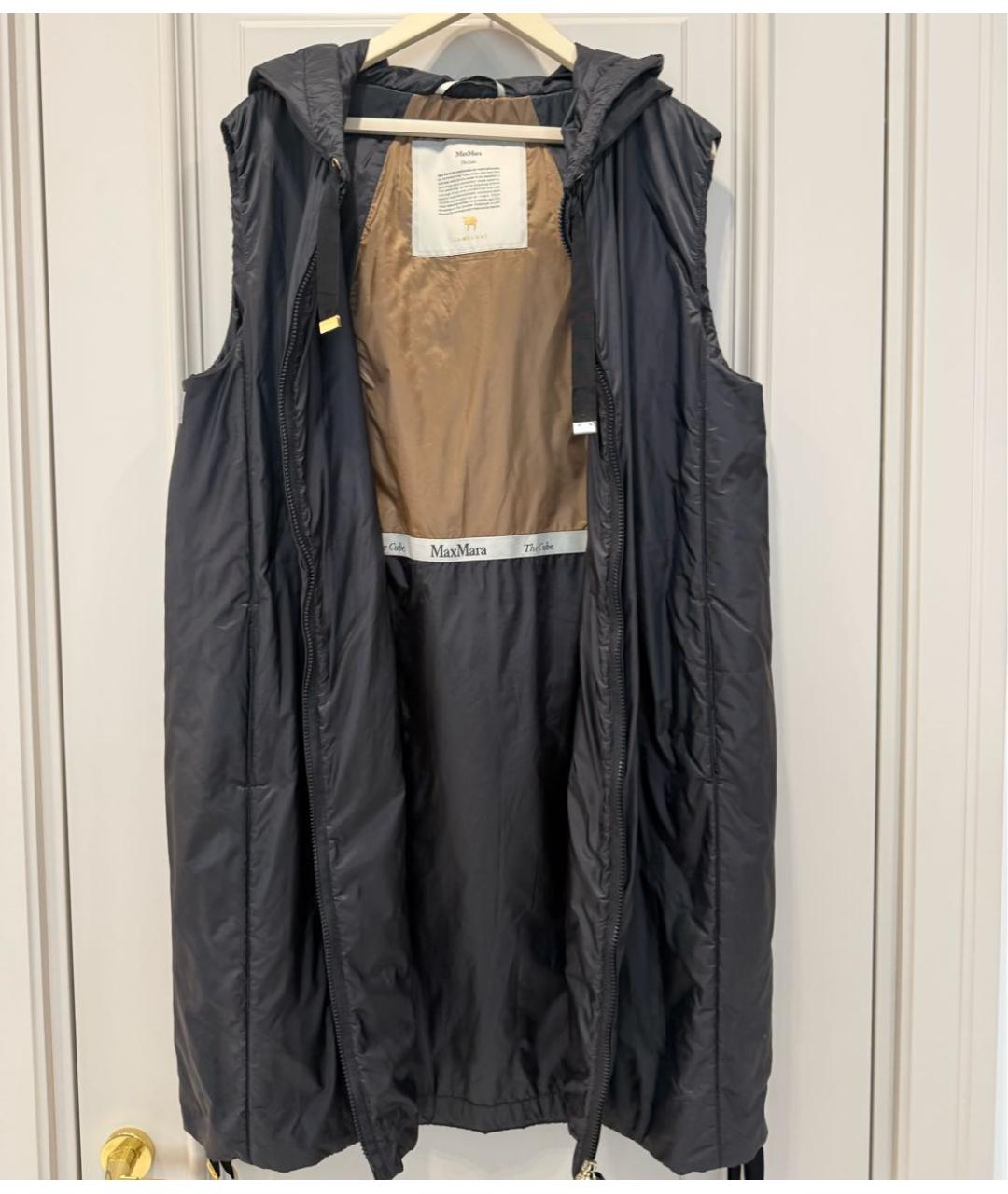 MAX MARA Черный жилет, фото 3