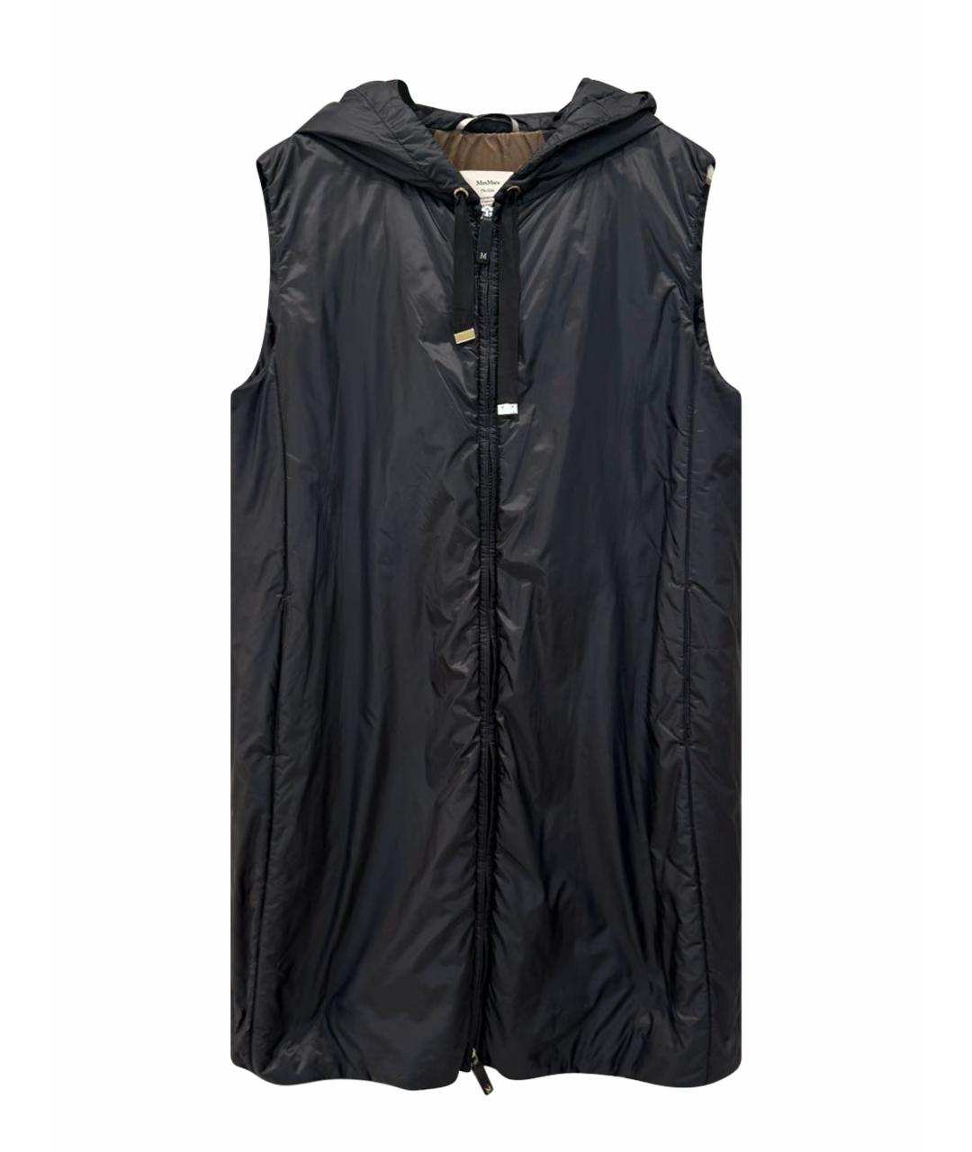 MAX MARA Черный жилет, фото 1