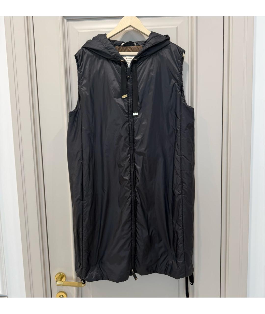 MAX MARA Черный жилет, фото 7