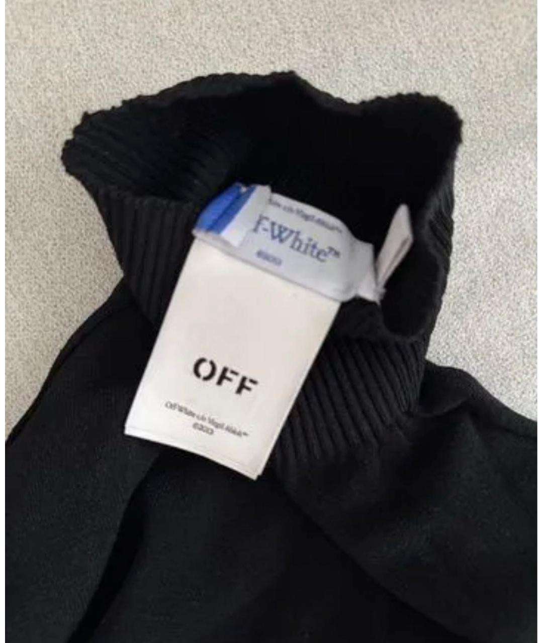 OFF-WHITE Черная водолазка, фото 2