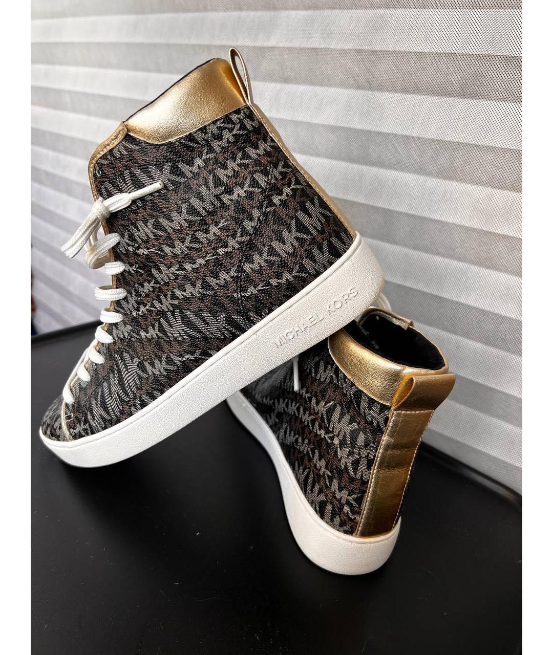 MICHAEL KORS Коричневые кроссовки, фото 5