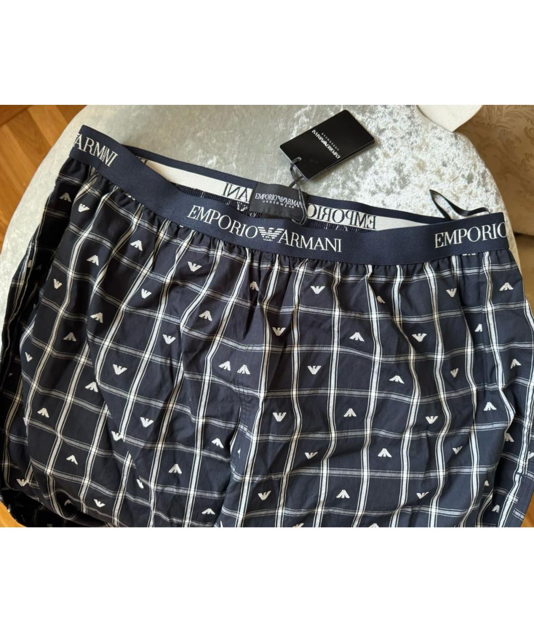 EMPORIO ARMANI Черная пижама, фото 4