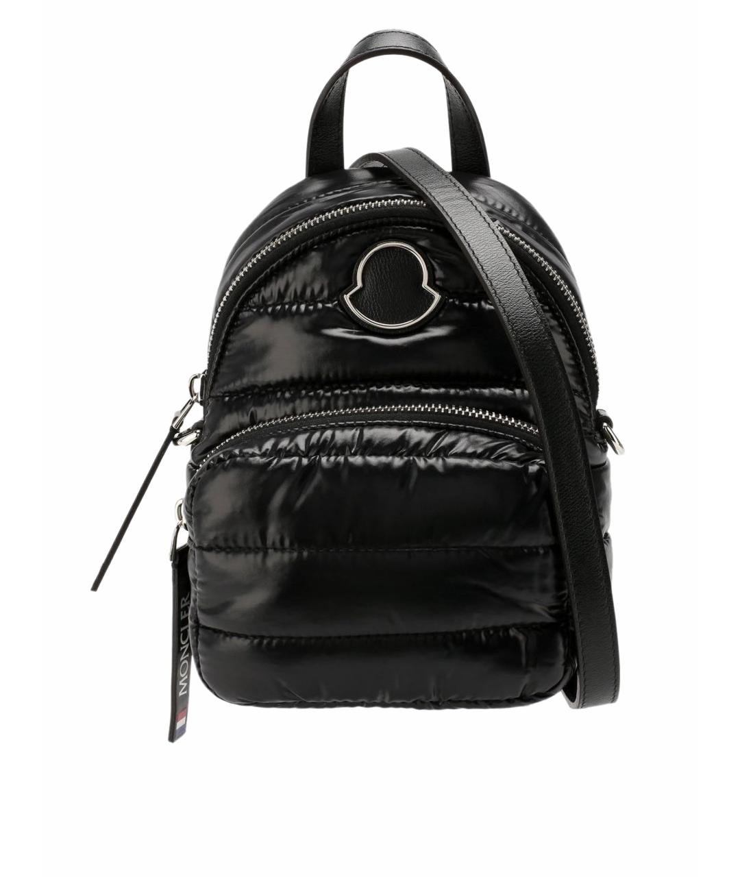 MONCLER Черная нейлоновая сумка через плечо, фото 1