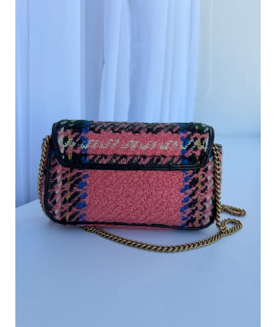 GUCCI Мульти твидовая сумка через плечо, фото 3