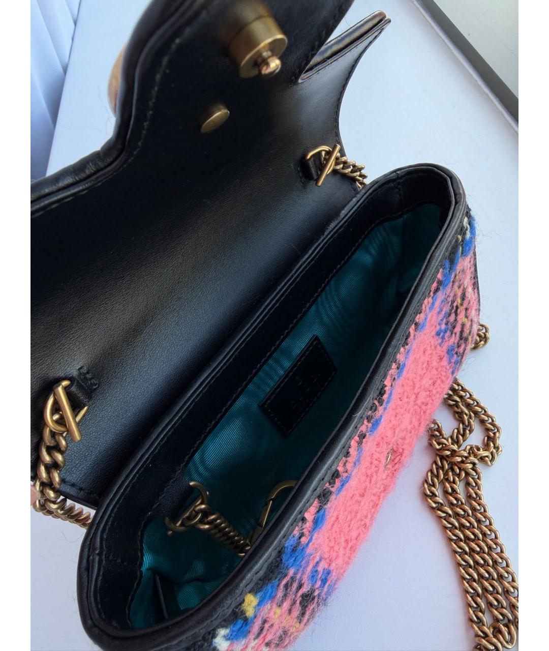 GUCCI Мульти твидовая сумка через плечо, фото 4