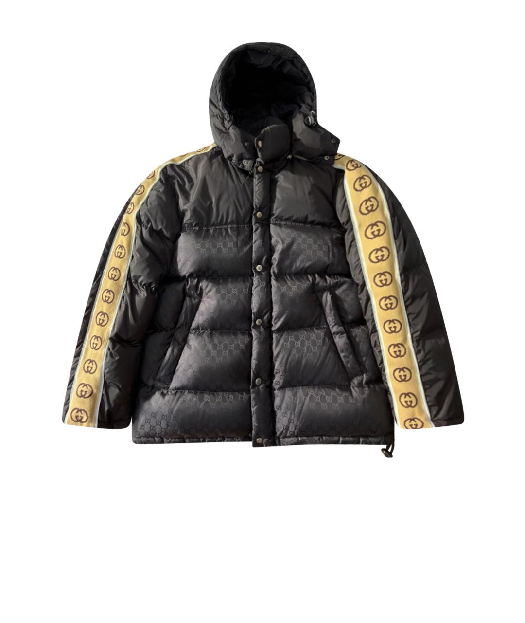GUCCI Черный пуховик, фото 1
