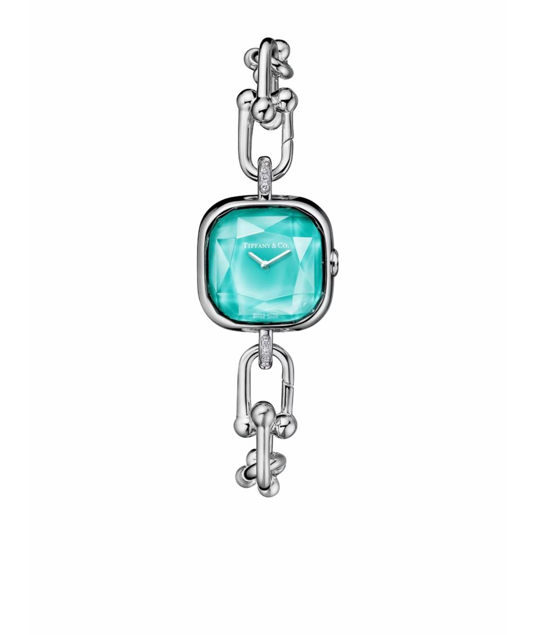 TIFFANY&CO Бирюзовые серебряные часы, фото 1