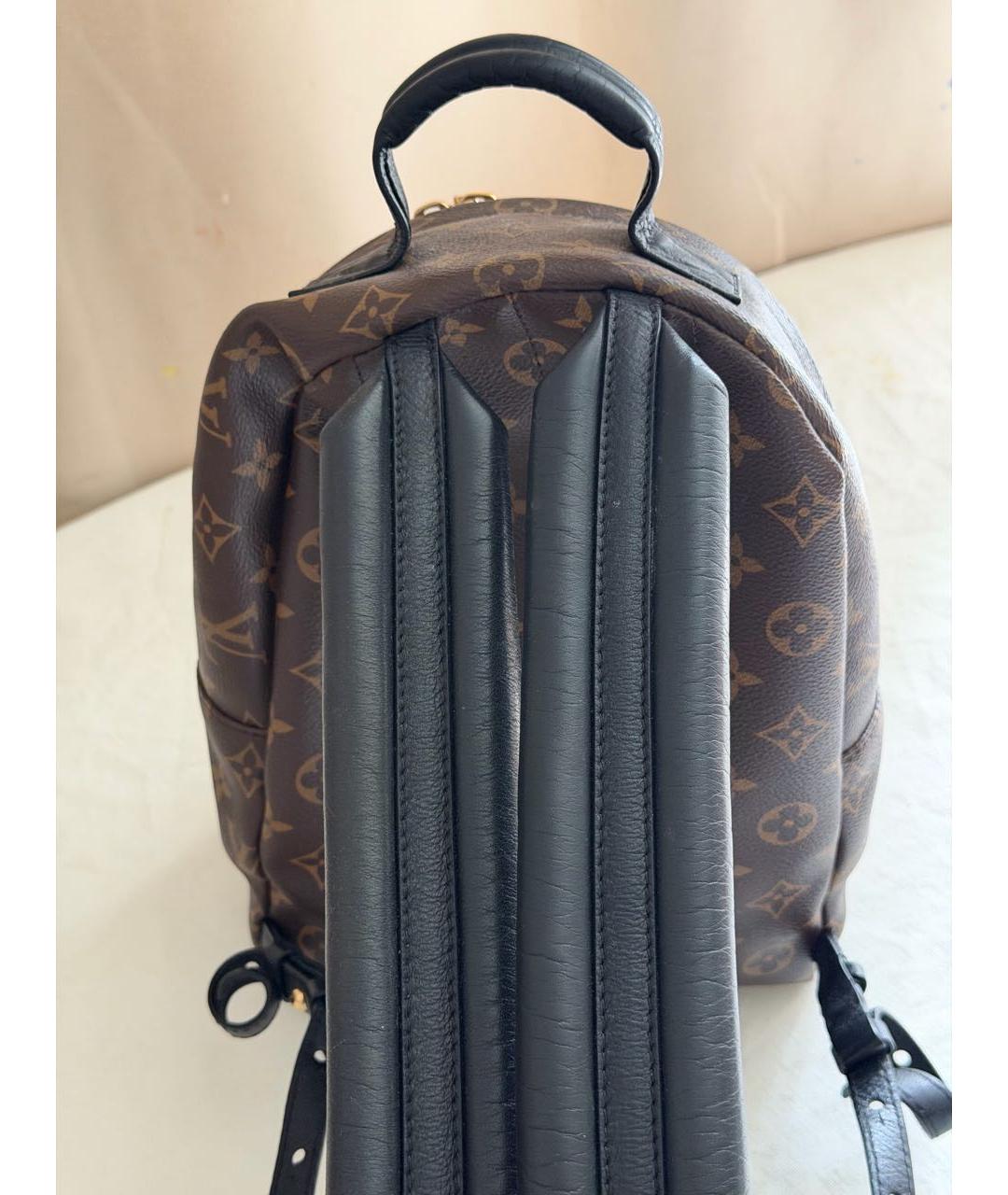 LOUIS VUITTON Коричневый рюкзак из канвы, фото 3