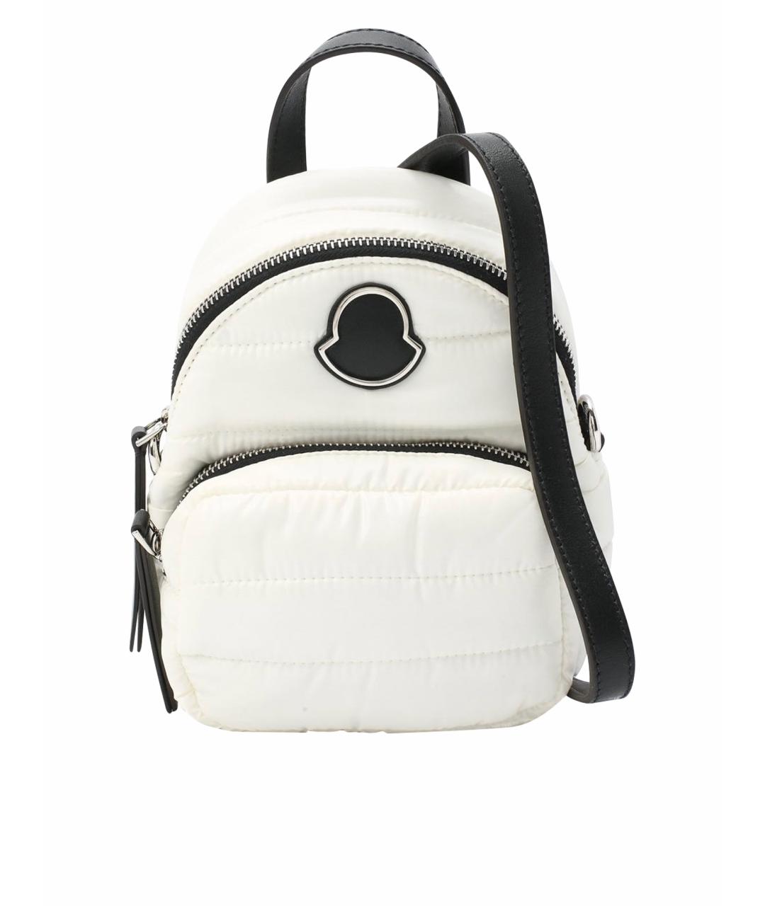 MONCLER Белая нейлоновая сумка через плечо, фото 1